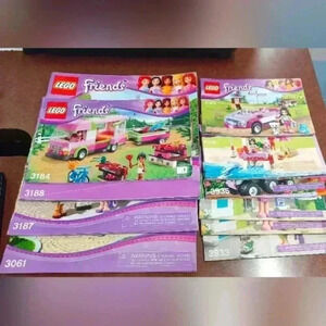 Lego Friends Instruction Manuals  **Books Only
